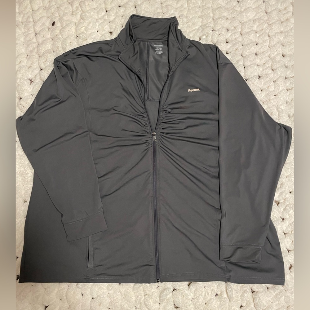 Reebok | plus size | athletic full zip jacket
